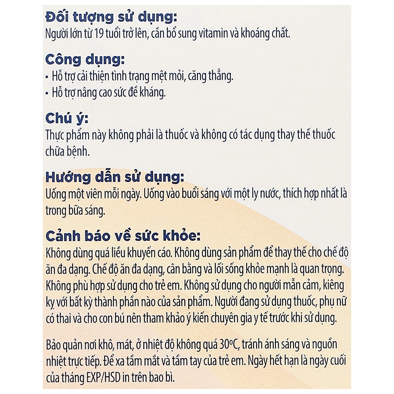 Thực phẩm bảo vệ sức khoẻ: Pharmaton Vitality - 9